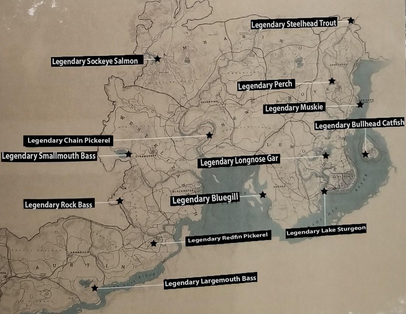 Как ловить рыбу рдр. Легендарная рыба рдр2. Карта легендарных рыб в РДР 2. Red Dead Redemption 2 карта легендарных рыб. Легендарные рыбы rdr 2.