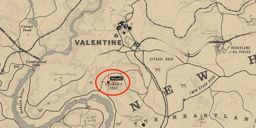 Red Dead Redemption 2 - where to find treasure in the quest