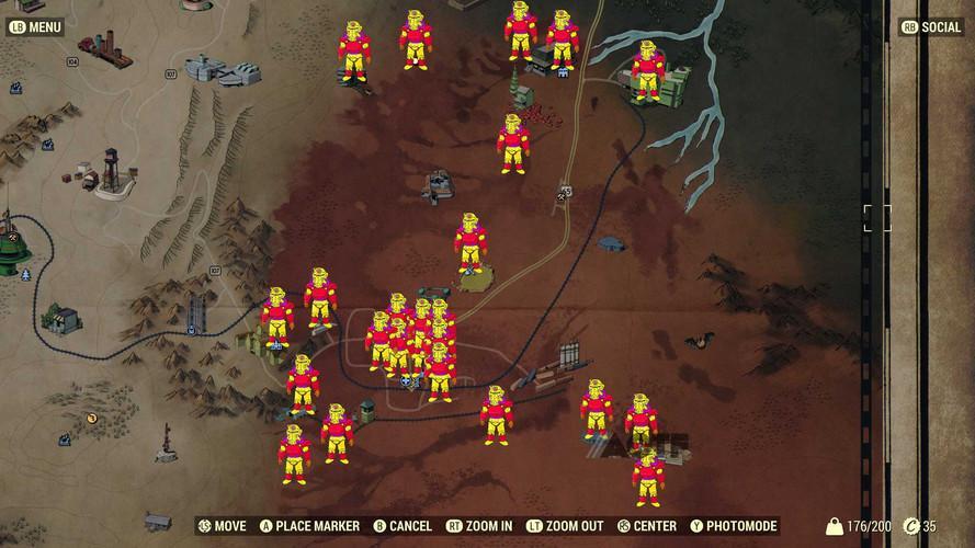 Fallout 76 - where to find power armor