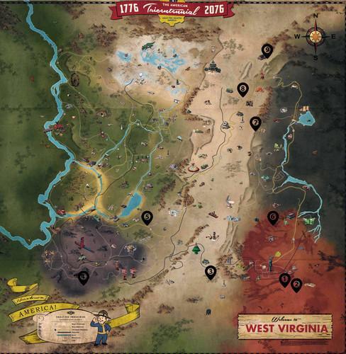 Fallout 76 - where to find cracked areas