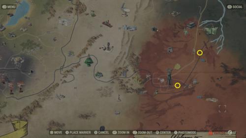 Fallout 76 - paint locations