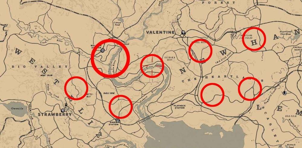 Red Dead Redemption 2 - where to find treasure in the quest