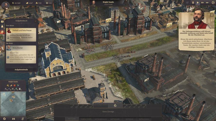 Walkthrough of all chapters of Anno 1800