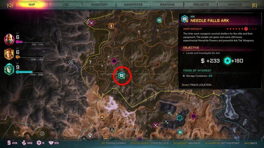 Rage 2 - where to find all the Arks