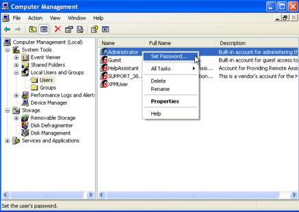 How to reset administrator password in Windows XP