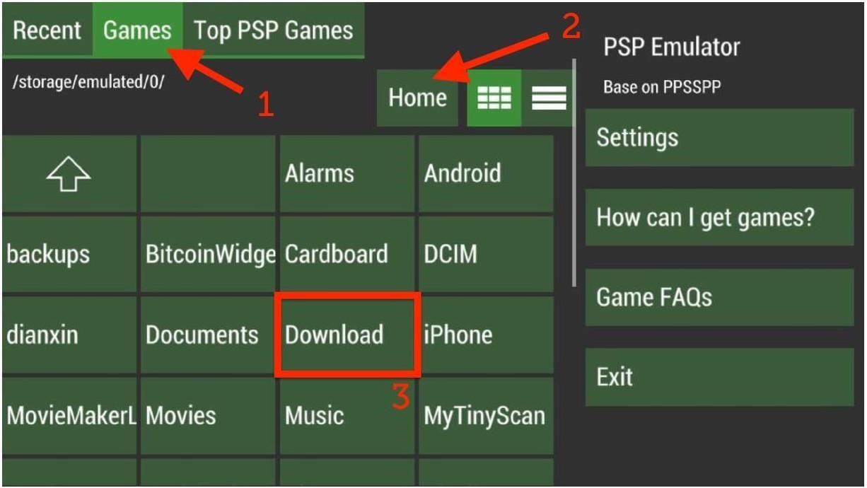 How to run PSP games on Android