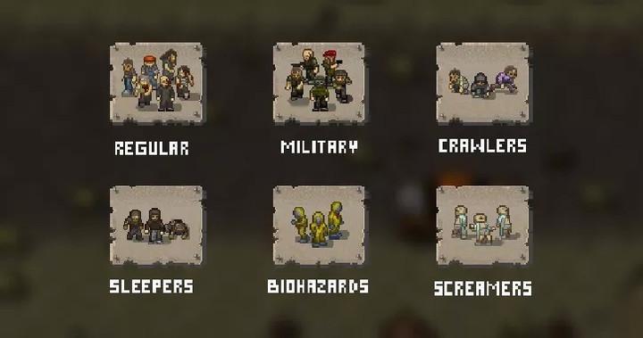 Mini DayZ Guide. Zombie types