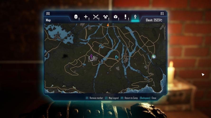 Where to find all parts of the map in Elex