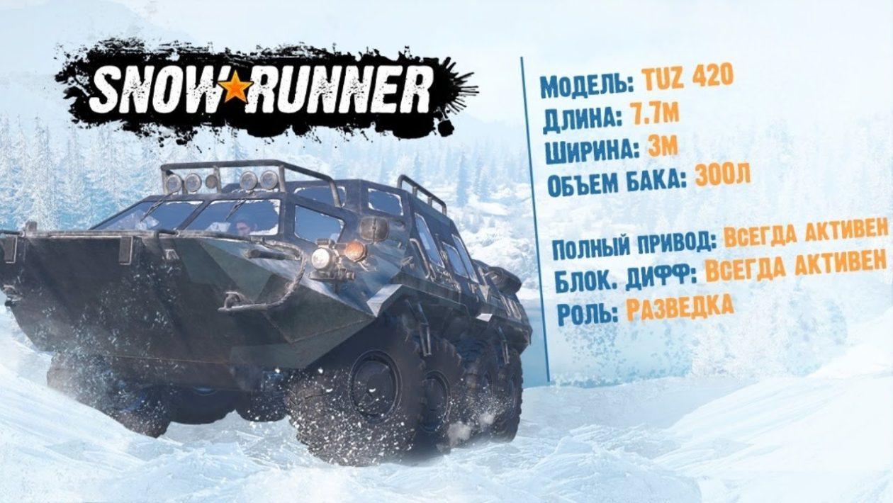 Snowrunner - Where to Find TUZ 420 Tartar