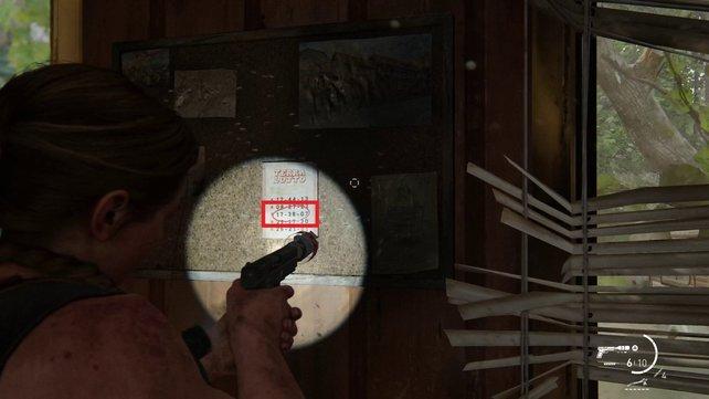 The Last of Us Part 2 - codes from safes and doors