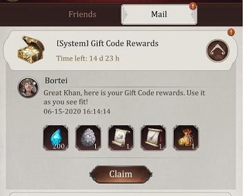 Game of Khans - Gift Codes