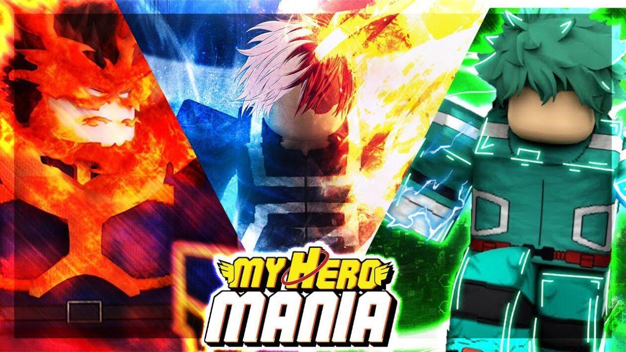 Roblox My Hero Mania - codes
