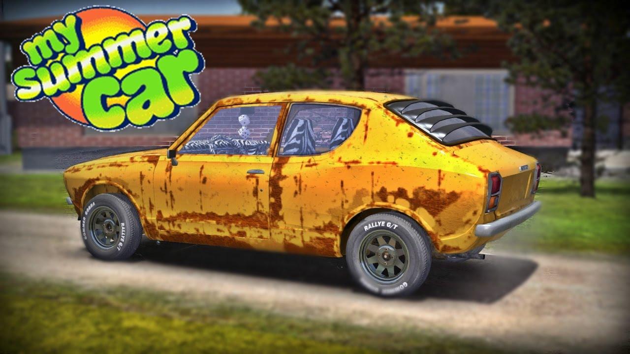 Как открыть капот в май саммер кар. Сатсума на дисках my Summer car. Ржавая машина в май саммер кар. Постеры для my Summer car. Mu Summer car диск.